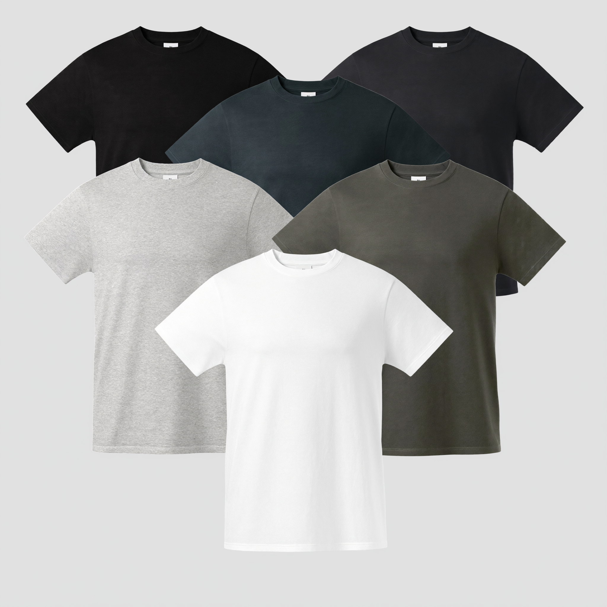 Camiseta clásica de cuello redondo