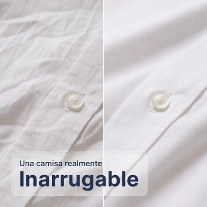 Camisa ajustada sin arrugas