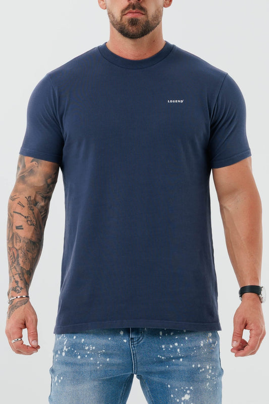 LEGEND PREMIUM BASICS T-SHIRT - INDIGO NAVY