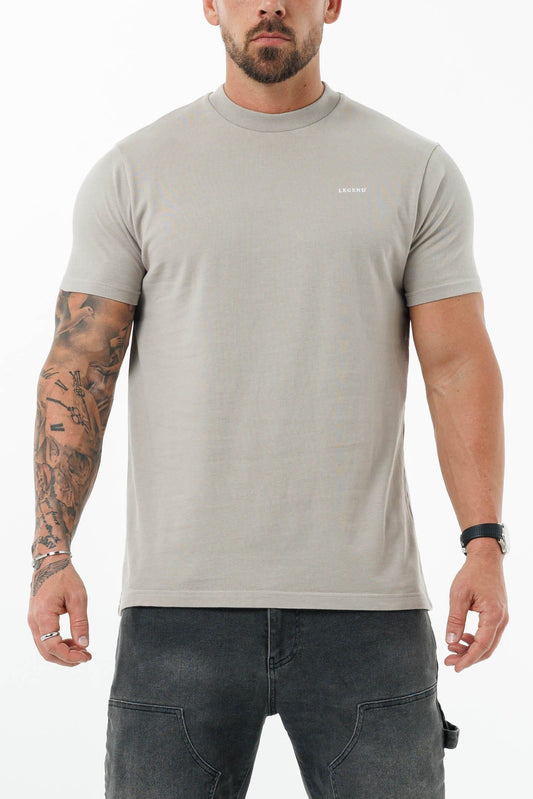 LEGEND PREMIUM BASICS T-SHIRT - CONCRETE