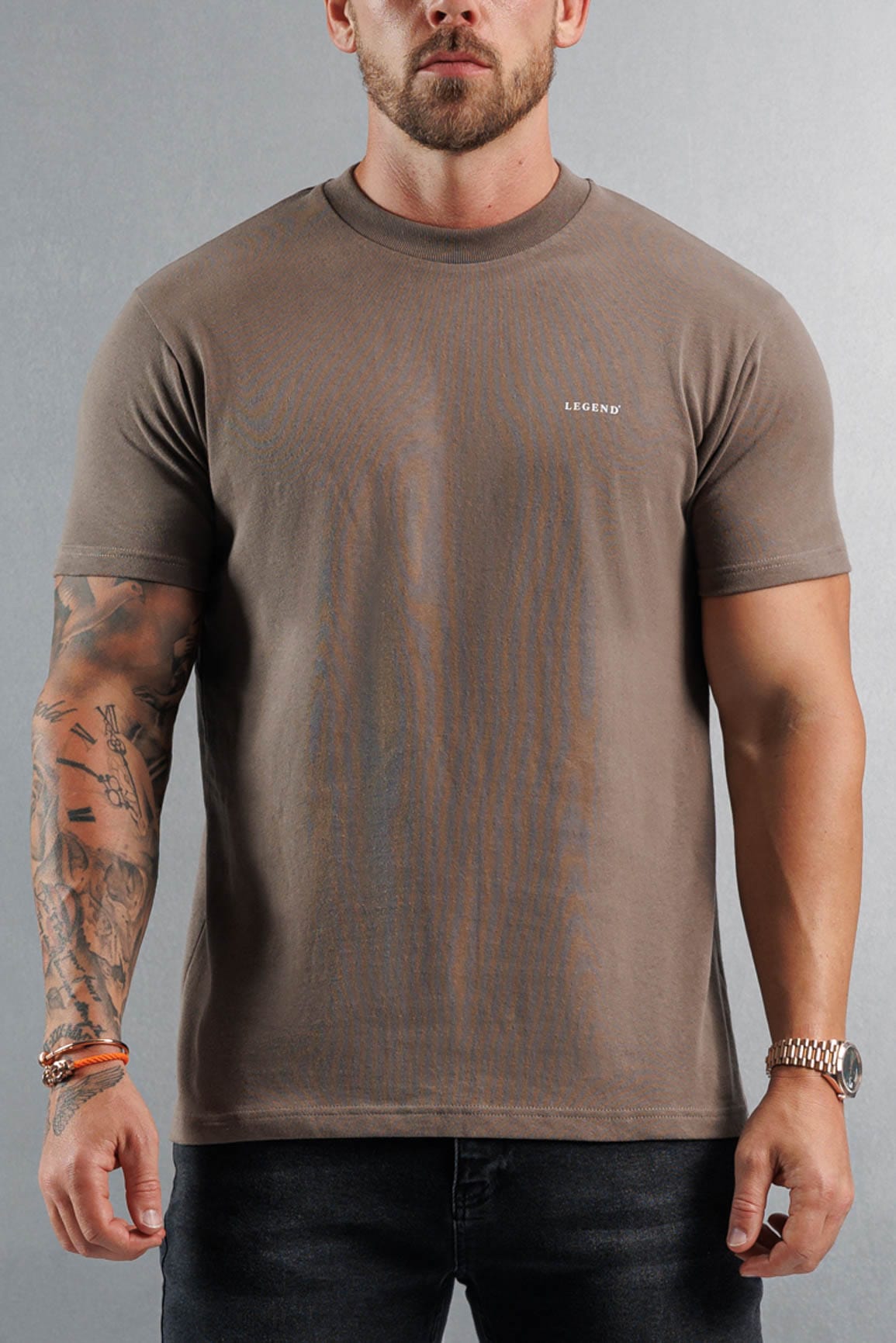 LEGEND PREMIUM BASICS T-SHIRT - MOCHA