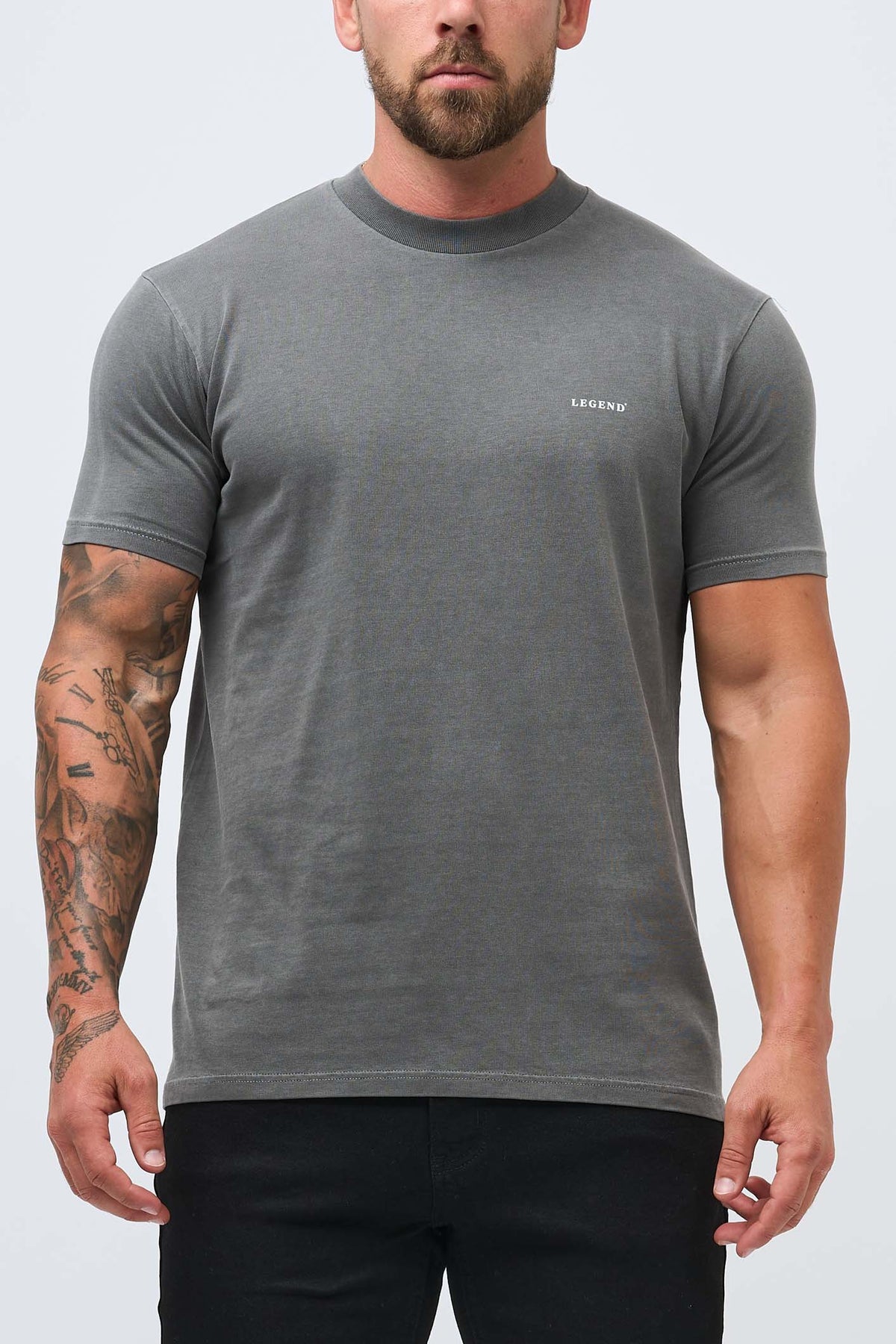 LEGEND PREMIUM BASICS T-SHIRT - VINTAGE GREY
